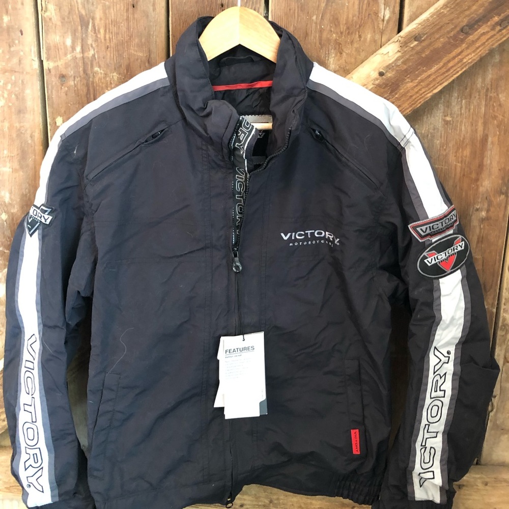 Woman’s large VICTORY motorcycle jacket.
